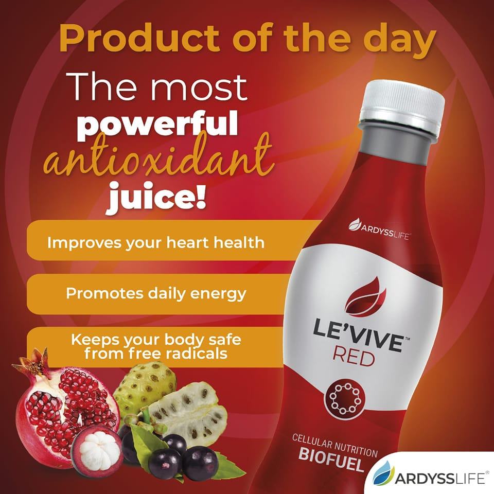 Levive Red- Biofuel Cellular Nutrition Supplement