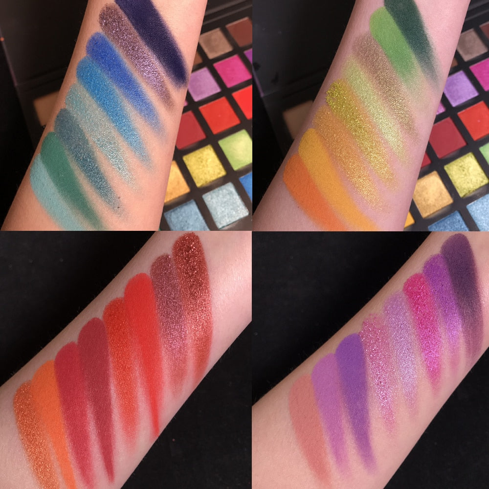 40 Color Eye Shadow Kit Palette Colorful Shimmer Glitter