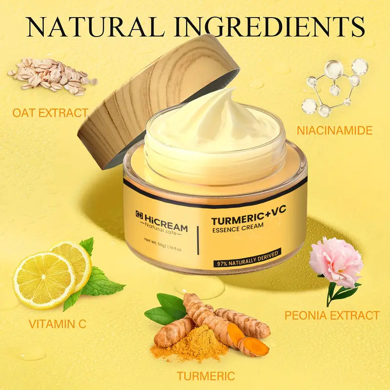Tumeric Vitamin C Clay Mask for Glowing Smooth Skin - 4 Piece Skin Set