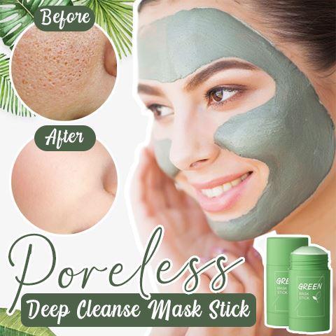 1 Green Tea Deep Cleanse Oil Control Clay Mask Face Scrub