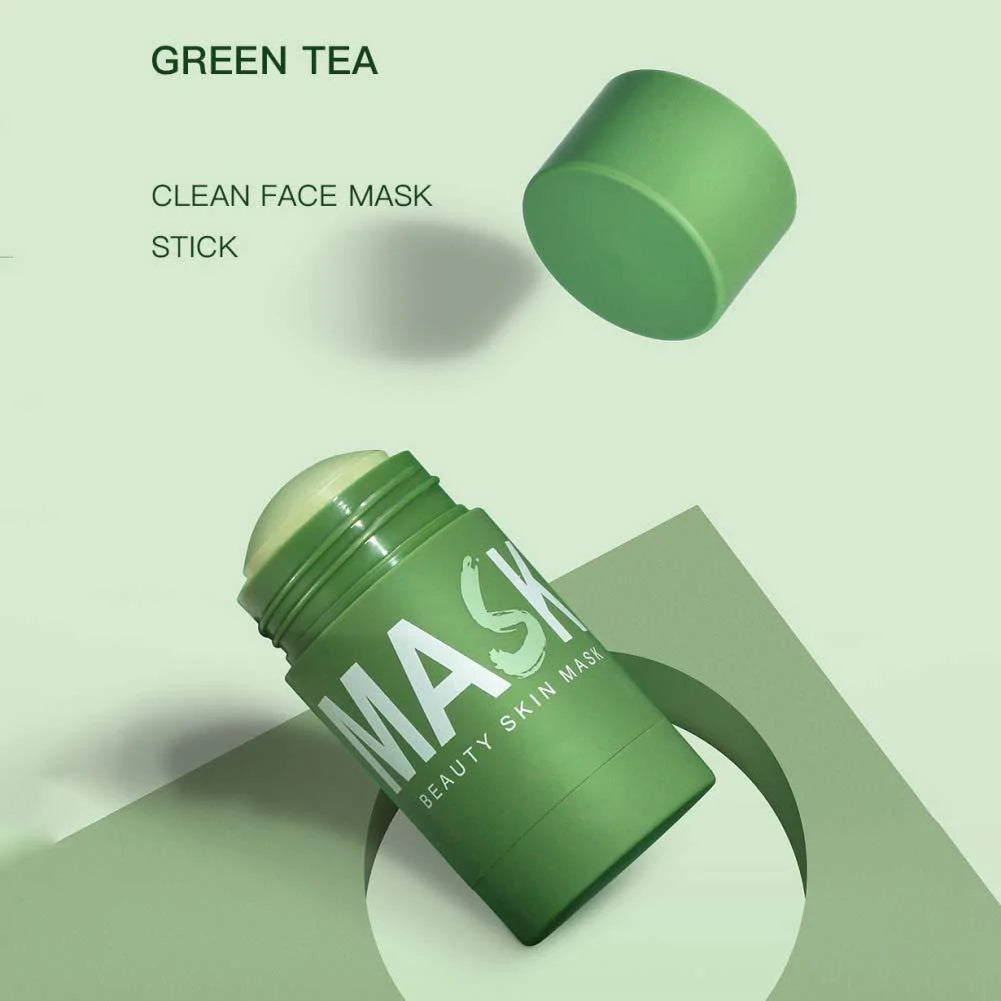 1 Green Tea Deep Cleanse Oil Control Clay Mask Face Scrub