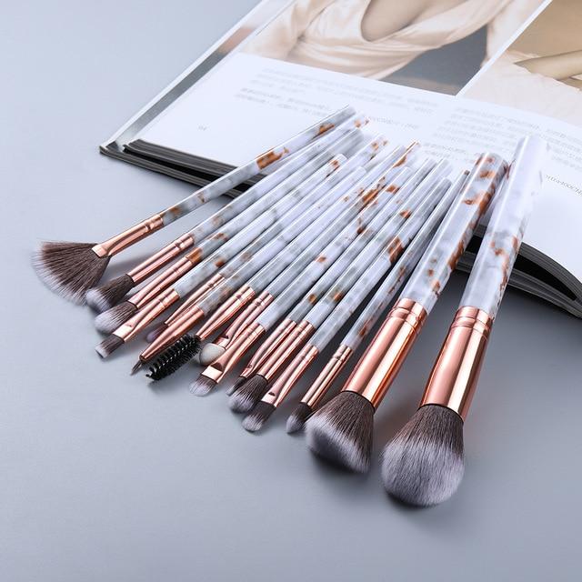 Makeup Brushes Set 15 pcs