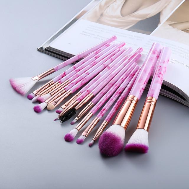 Makeup Brushes Set 15 pcs