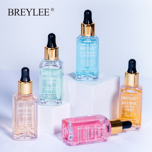 24k Gold Serum Series Hyaluronic Acid Vitamin C Whitening Face Skin Care Rose Nourish 24k Gold Firm Soothing Repair Essence 1pcs