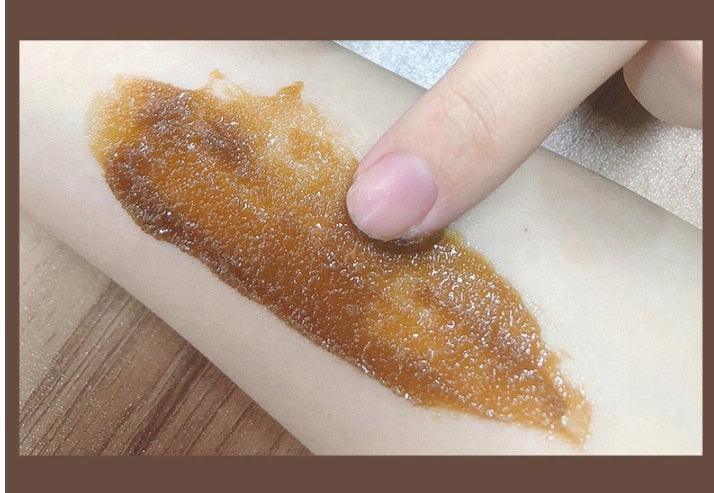 Brown Sugar Body Face Facial Scrub Exfoliator Exfoliating Whitening Brightening Peeling visage Cream Gel gommage corps exfoliant