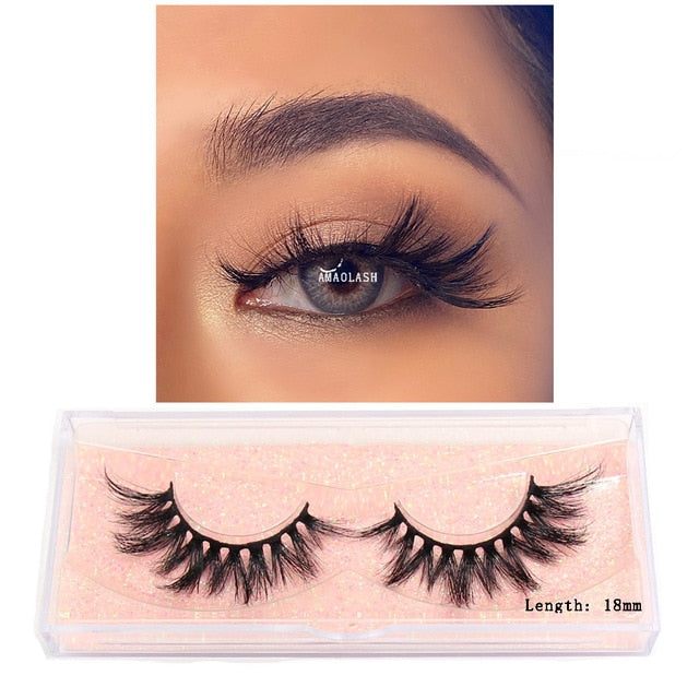 Eyelashes Mink Eyelashes Thick Natural Long False Eyelashes 3D Mink Lashes High Volume Soft Dramatic Eye Lashes Makeup