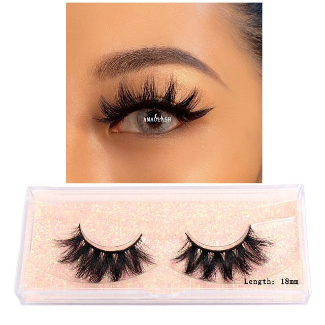 Eyelashes Mink Eyelashes Thick Natural Long False Eyelashes 3D Mink Lashes High Volume Soft Dramatic Eye Lashes Makeup