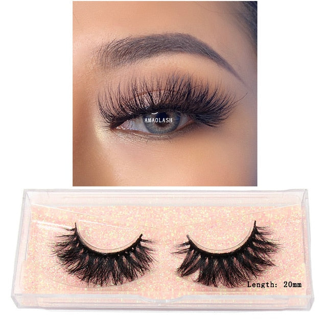 Eyelashes Mink Eyelashes Thick Natural Long False Eyelashes 3D Mink Lashes High Volume Soft Dramatic Eye Lashes Makeup