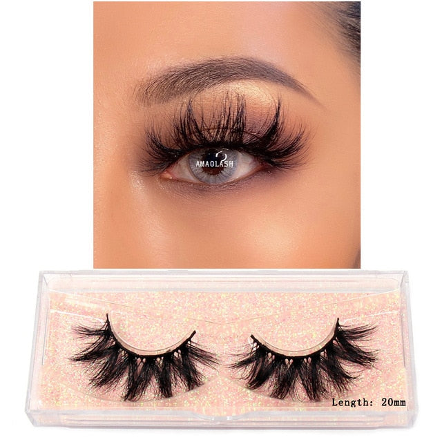 Eyelashes Mink Eyelashes Thick Natural Long False Eyelashes 3D Mink Lashes High Volume Soft Dramatic Eye Lashes Makeup