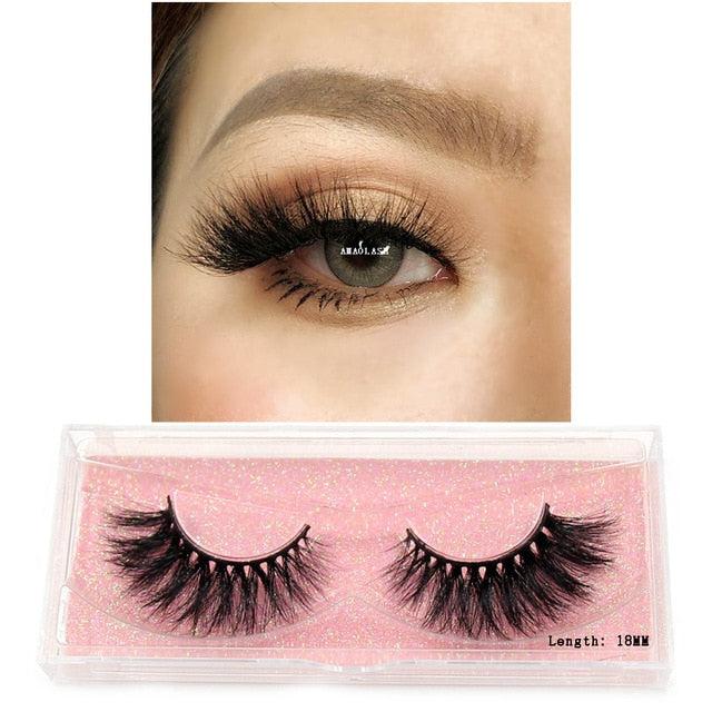 Eyelashes Mink Eyelashes Thick Natural Long False Eyelashes 3D Mink Lashes High Volume Soft Dramatic Eye Lashes Makeup