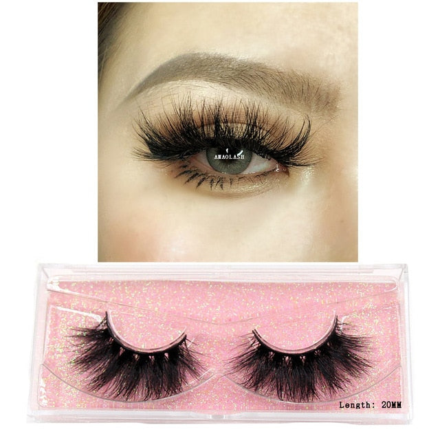 Eyelashes Mink Eyelashes Thick Natural Long False Eyelashes 3D Mink Lashes High Volume Soft Dramatic Eye Lashes Makeup