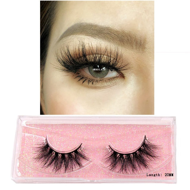Eyelashes Mink Eyelashes Thick Natural Long False Eyelashes 3D Mink Lashes High Volume Soft Dramatic Eye Lashes Makeup