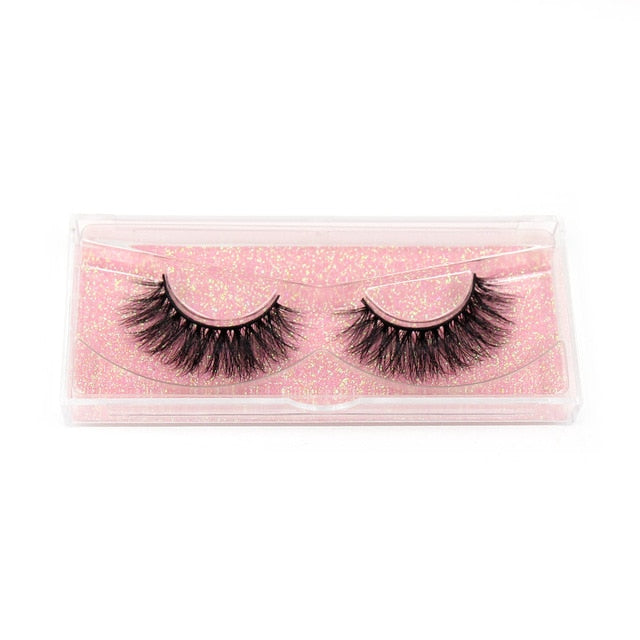 Eyelashes Mink Eyelashes Thick Natural Long False Eyelashes 3D Mink Lashes High Volume Soft Dramatic Eye Lashes Makeup
