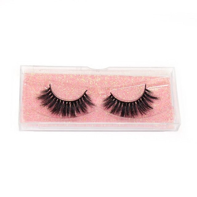 Eyelashes Mink Eyelashes Thick Natural Long False Eyelashes 3D Mink Lashes High Volume Soft Dramatic Eye Lashes Makeup