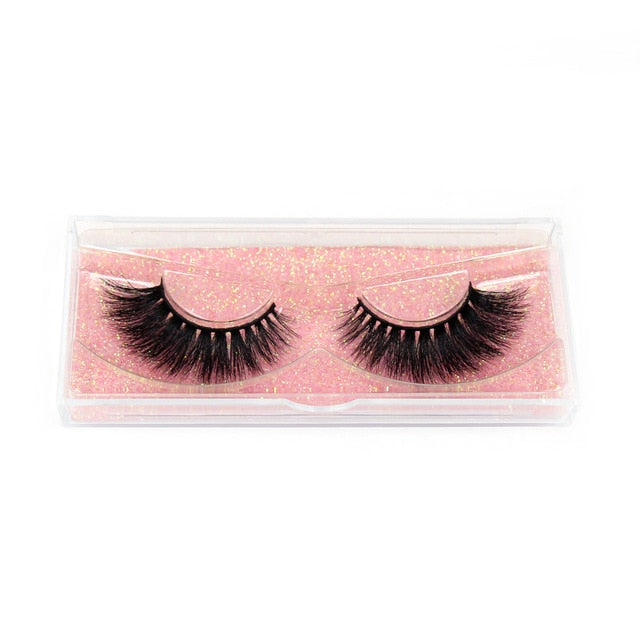 Eyelashes Mink Eyelashes Thick Natural Long False Eyelashes 3D Mink Lashes High Volume Soft Dramatic Eye Lashes Makeup