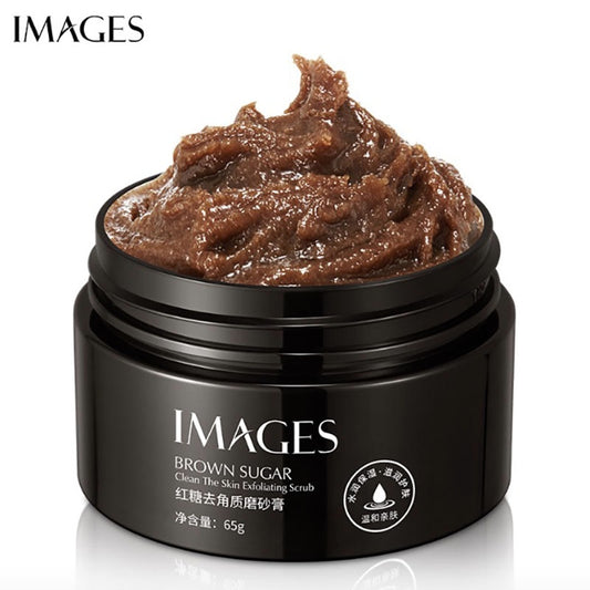 Brown Sugar Body Face Facial Scrub Exfoliator Exfoliating Whitening Brightening Peeling visage Cream Gel gommage corps exfoliant