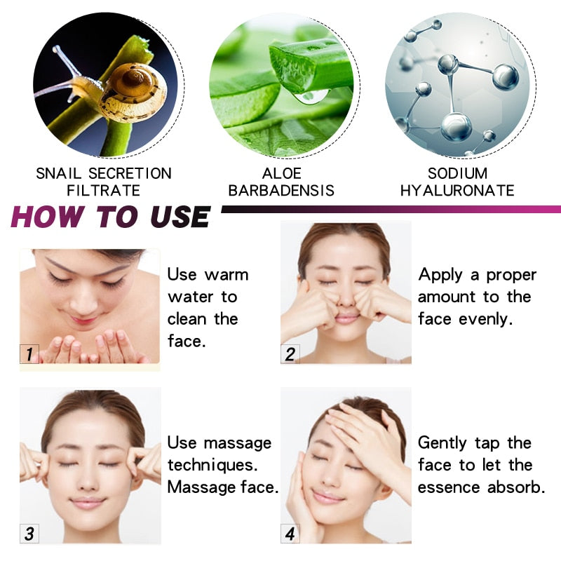 Hyaluronic Acid Vitamin c Serum Anti-Aging Shrink Pore Whitening Moisturizing Essence Oil Control Face Serum Skin Care Products