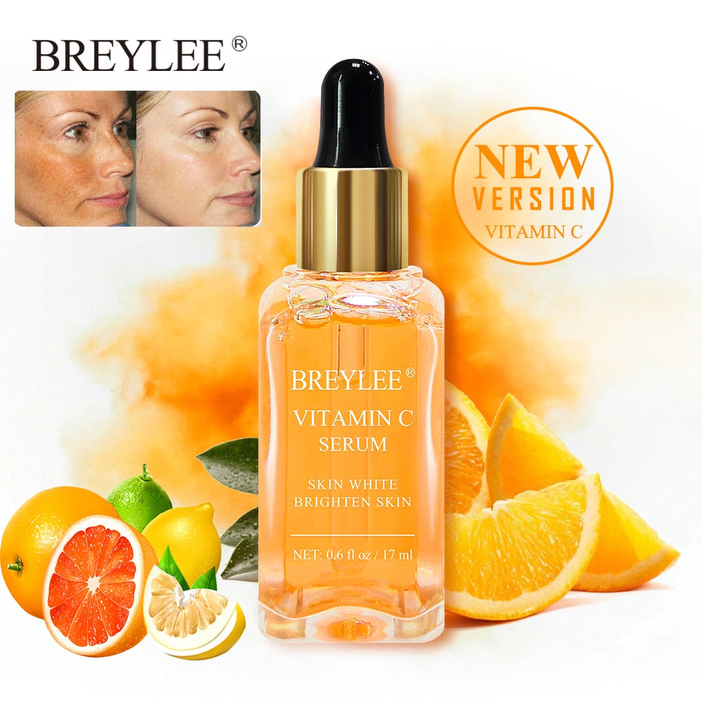 Vitamin C Hyaluronic Acid Serum Remove Melanin Brighten Face Care Fade Freckle Ageless Whitening Serum Facial Skin Care