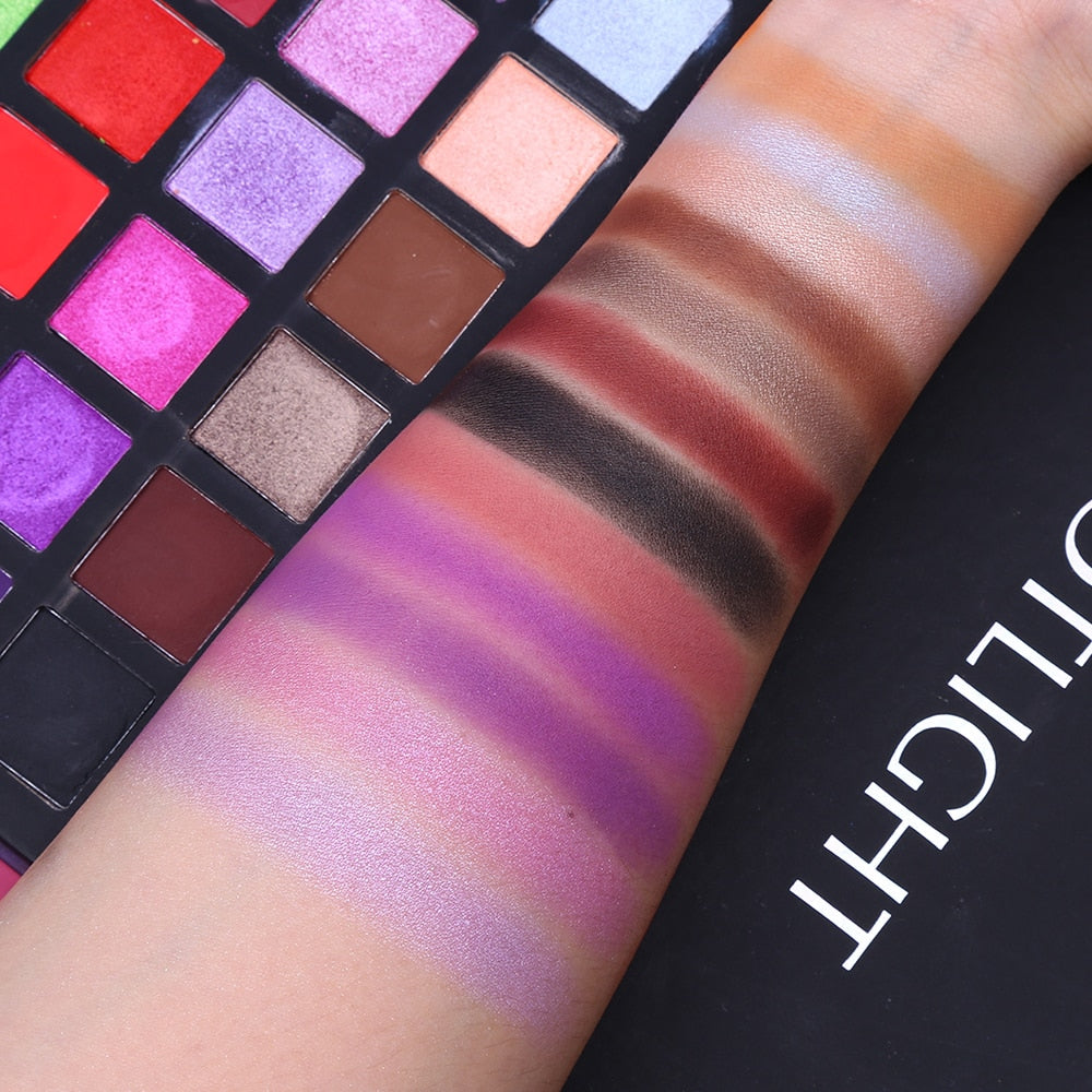 40 Color Eye Shadow Kit Palette Colorful Shimmer Glitter
