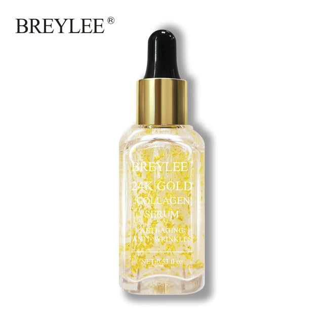 24k Gold Serum Series Hyaluronic Acid Vitamin C Whitening Face Skin Care Rose Nourish 24k Gold Firm Soothing Repair Essence 1pcs