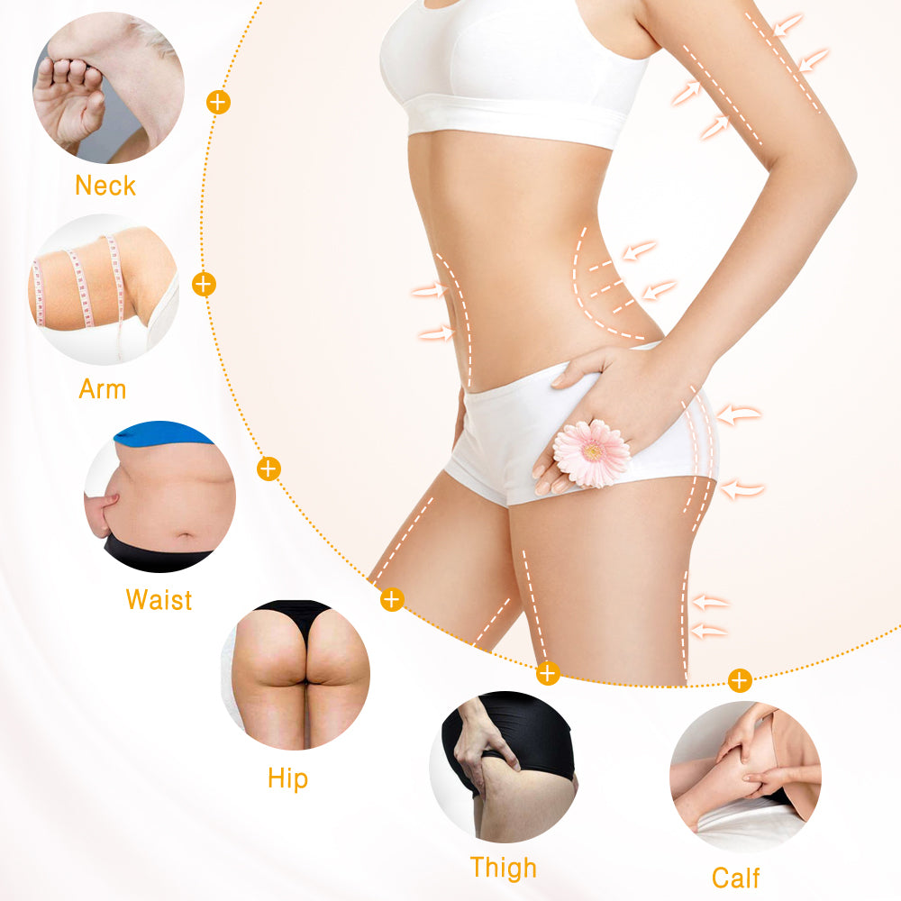 6In 1 EMS Ultrasonic Full Body Slimming Machine Vibration Anti Cellulite Weight Loss Fat Burner Machine