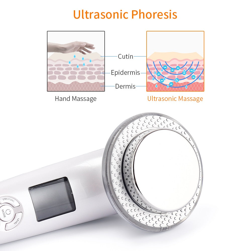 6In 1 EMS Ultrasonic Full Body Slimming Machine Vibration Anti Cellulite Weight Loss Fat Burner Machine