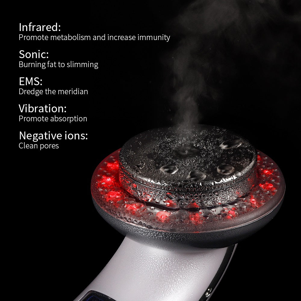 6In 1 EMS Ultrasonic Full Body Slimming Machine Vibration Anti Cellulite Weight Loss Fat Burner Machine