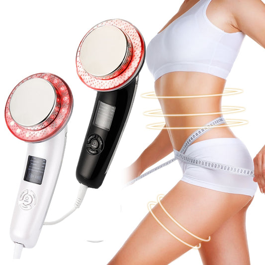 6In 1 EMS Ultrasonic Full Body Slimming Machine Vibration Anti Cellulite Weight Loss Fat Burner Machine