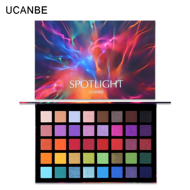 40 Color Eye Shadow Kit Palette Colorful Shimmer Glitter
