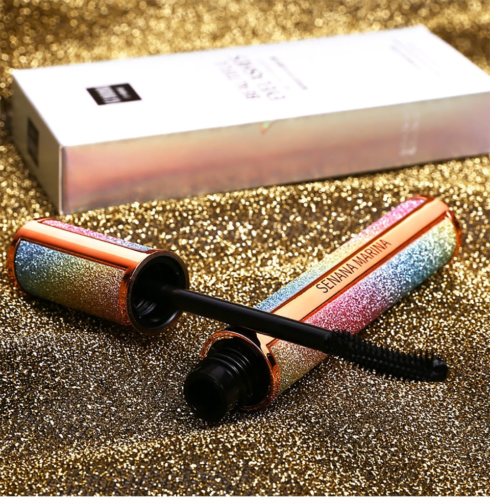 4D Silk Fiber Eyelash Thick Extension Mascara Long Black Lash Eyelash Extension Eyelash Brush Makeup Korea Eye Cosmetics