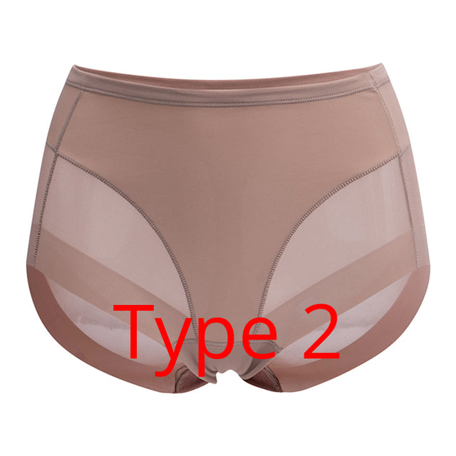 Women Tummy Control Slimmer Body Shaper High Waist Hip-Lift Compression Panties Girdle