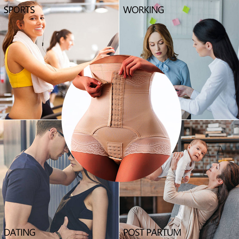 Women Body Shaper Tummy Control Panties High Waist Trimmer Postpartum Girdle Slimming  Slimmer Shapewear Cincher