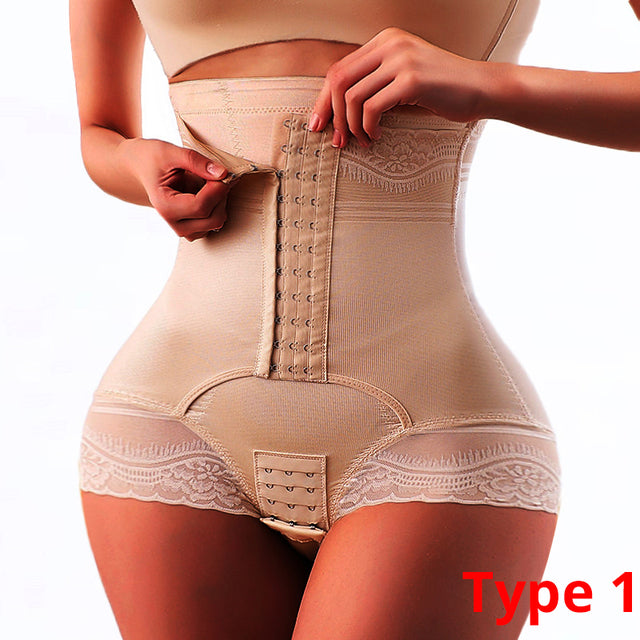 Women Body Shaper Tummy Control Panties High Waist Trimmer Postpartum Girdle Slimming  Slimmer Shapewear Cincher