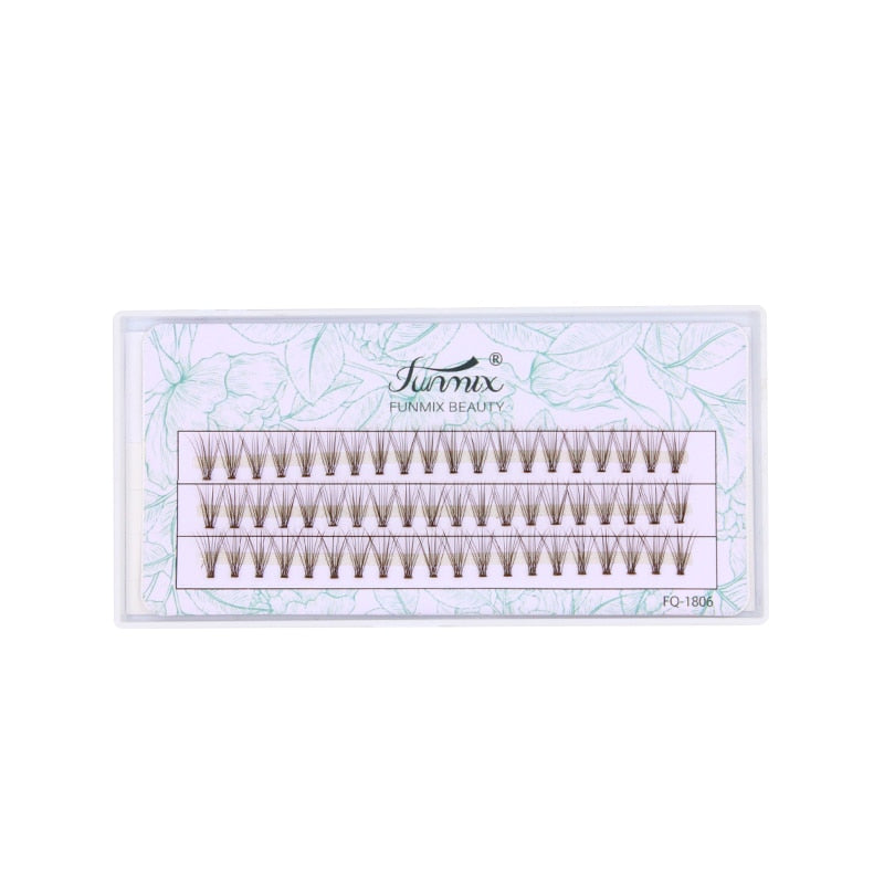 Premade Fan Eyelashes 0.07mm C Curl Dark Brown Faux Mink Eyelash Extension
